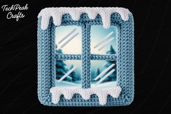 Crochet Winter Window PNG: A Review