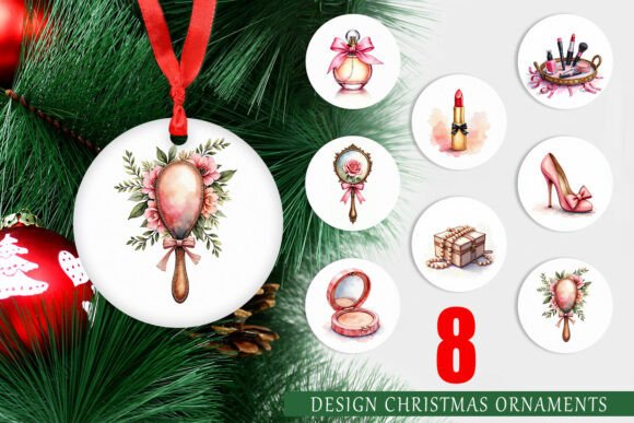 Vintage Coquette Ornament PNG for Illustrations