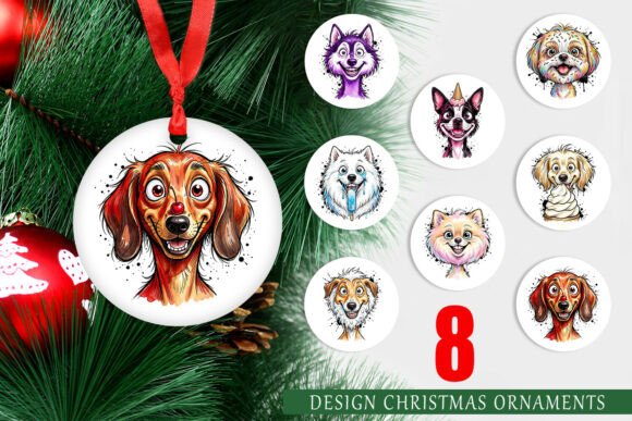 Watercolor Summer Dog Treat PNG Ornament Review